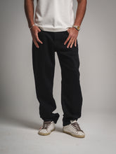 Pure Black Straight Fit Jeans