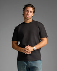 Black Basic Regular Fit T.Shirt