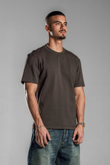 Brown Basic Regular Fit T.Shirt