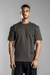 Grey Basic Regular Fit T.Shirt