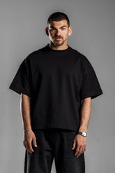Black Boxy Fit T.shirt