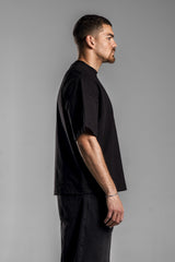 Black Boxy Fit T.shirt