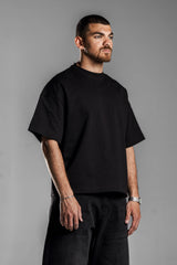Black Boxy Fit T.shirt