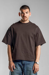 Brown Boxy Fit T.shirt