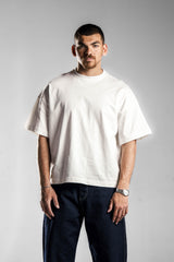 White Boxy Fit T.shirt