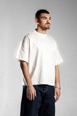 White Boxy Fit T.shirt