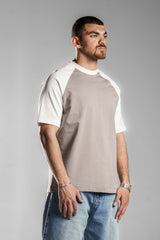 Cafe×White Raglan T.shirt
