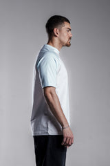 White×Baby Blue Raglan T.shirt