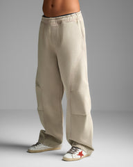 Washed Sand Loose Fit Jeans