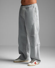 Washed Grey Loose Fit Jeans