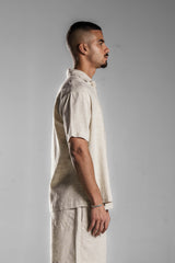 Beige LINEN SHIRT