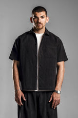 Black FLOWING SHIRT