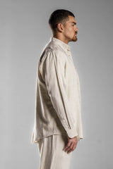 Beige LINEN SHIRT