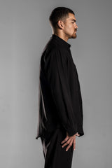 Black LINEN SHIRT