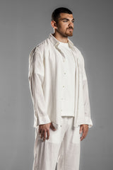 White LINEN SHIRT