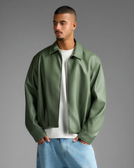 Green Leather Jacket