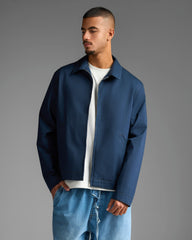 Navy Blue Lightweight Jacket