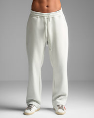 Light Grey Straight Fit Sweatpants