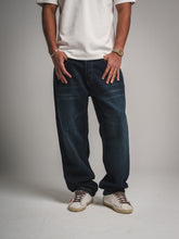 Dark Blue Straight Fit Jeans