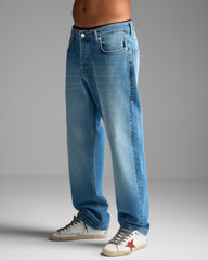 Blue Straight Fit Jeans
