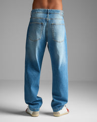 Blue Straight Fit Jeans