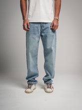 Sky Blue Straight Fit Jeans