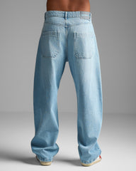 Light Blue Baggy Fit Jeans