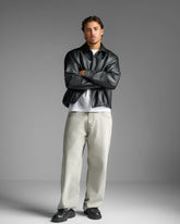 Grey Baggy Fit Jeans