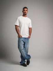 Mid Blue Baggy Fit Jeans