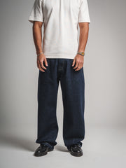 Raw Denim Baggy Fit Jeans