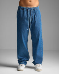 Indigo Loose Fit Jeans