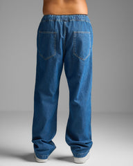 Indigo Loose Fit Jeans