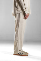 Beige Linen Pants