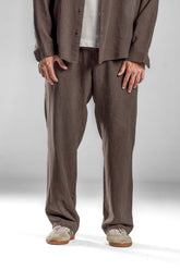 Brown Linen Pants