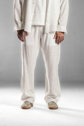 White Linen Pants