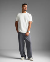 Grey Pinstriped Trousers