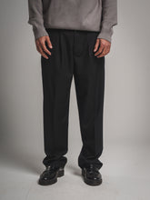 Black Pleated Trousers