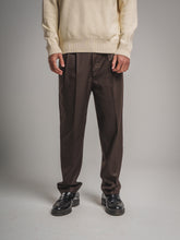 Brown Tailored fit trousers
