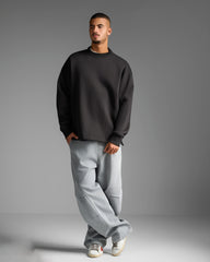 Black Round Sweatshirt