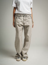 Grey Straight Fit Jeans