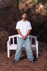Mid Blue Baggy Fit Jeans
