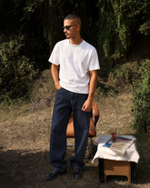 Raw Denim Baggy Fit Jeans