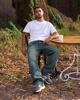 Dirty Blue Straight Fit Jeans