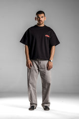 Grey Baggy Fit Jeans