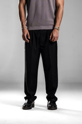 Black Tailored fit trousers