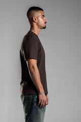Brown Basic Regular Fit T.Shirt