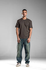 Brown Basic Regular Fit T.Shirt