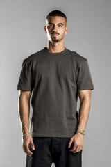 Grey Basic Regular Fit T.Shirt