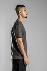 Grey Basic Regular Fit T.Shirt