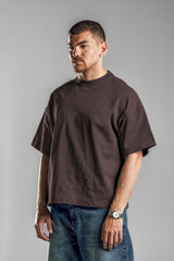 Brown Boxy Fit T.shirt